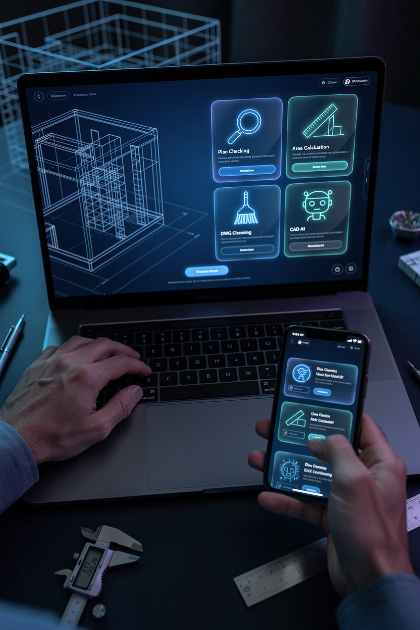 CADFix منصة ذكية لفحص وتنظيف ملفات AutoCAD وDWG بالذكاء الاصطناعي